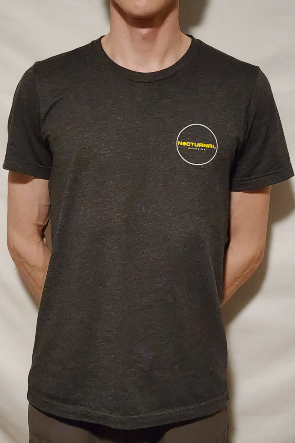 Our Nocturnal Automotive / Auto
Owl and Harness Shirts, view from the front