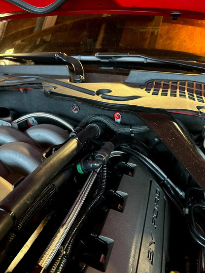 Nocturnal Automotive / Auto EVAP solenoid relocation installed on 2017 Ford Mustang GT with gen 3 2018+ intake manifold upgrade