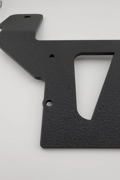 Nocturnal Automotive / Auto Bracket for: Holley EFI ECU - Terminator X Max - Close up of Powdercoat texture